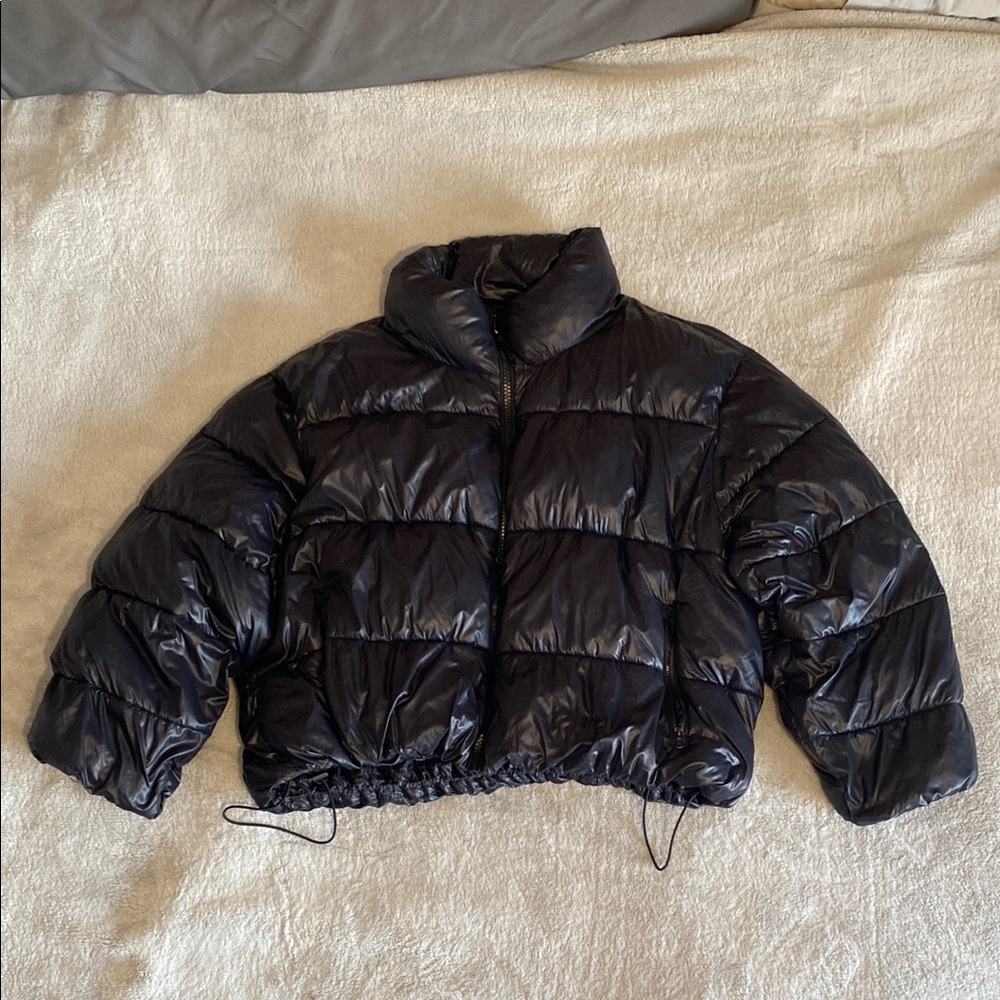 Old Navy Black Puffer Jacket